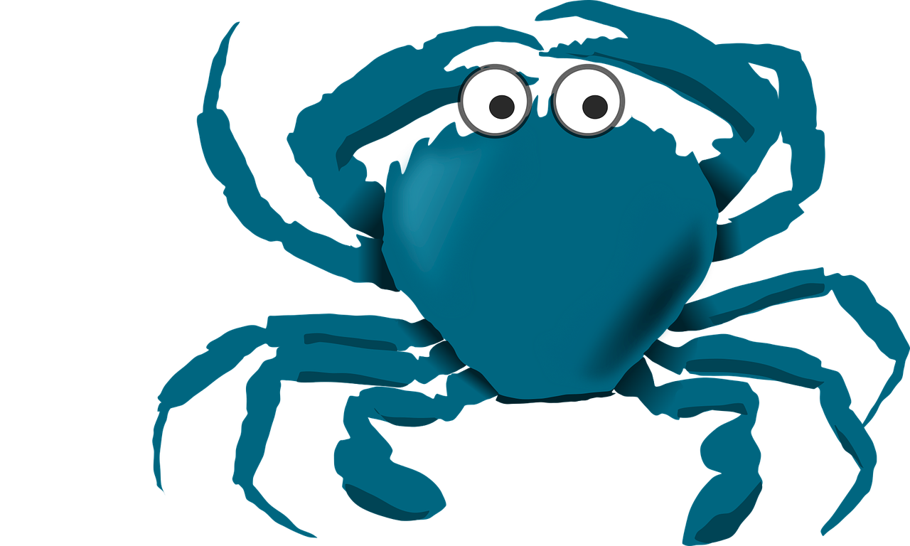 blue, cartoon, crab-2027723.jpg